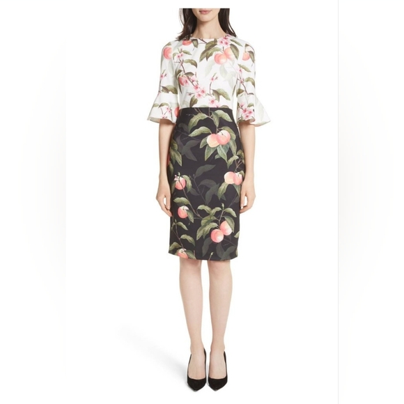 Ted Baker Peach Dress - Picture 1 of 6